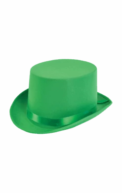 Unisex Green Top Hat Accessory
