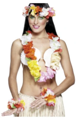 Smiffys Hawaiian Leis Set Accessory