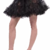 Womens Black Petticoat