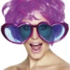 Smiffys Jumbo Heart Glasses Accessory