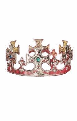 Gold Kings Crown Accessory