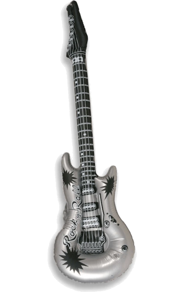 Smiffys Inflatable Guitar Accessory 1 Smiffys Inflatable Guitar Accessory
