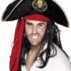 Smiffys Pirate Hat With Red/Gold Trim 7 Smiffys Pirate Hat With Red/Gold Trim -Smiffys Sale Store 00001475p