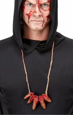 Smiffys Severed Finger Halloween Necklace