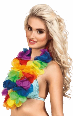 Palmer Multicoloured Rainbow Hawaiian Lei