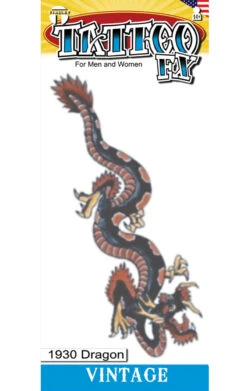 GENERIC Tinsley Transfers Temporary Dragon Tattoo
