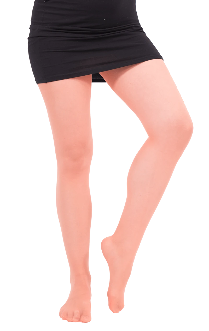 Adult Orange Translucent Tights 1 Adult Orange Translucent Tights