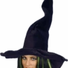 Smiffys Black Tall & Twisty Witch Hat