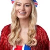 GENERIC Adult Unisex Plastic Union Jack Bowler Hat -Smiffys Sale Store 00001759p