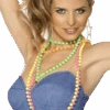 Smiffys Neon Party Beads Accessory 2 Smiffys Neon Party Beads Accessory -Smiffys Sale Store 00001843p