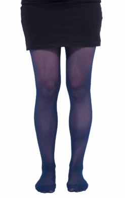 Adult Blue Translucent Tights