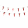 GENERIC England Flag Triangle Bunting Decoration 2 GENERIC England Flag Triangle Bunting Decoration -Smiffys Sale Store 00001952p