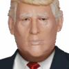 Palmer Latex Donald Trump Facepiece -Smiffys Sale Store 00002100p