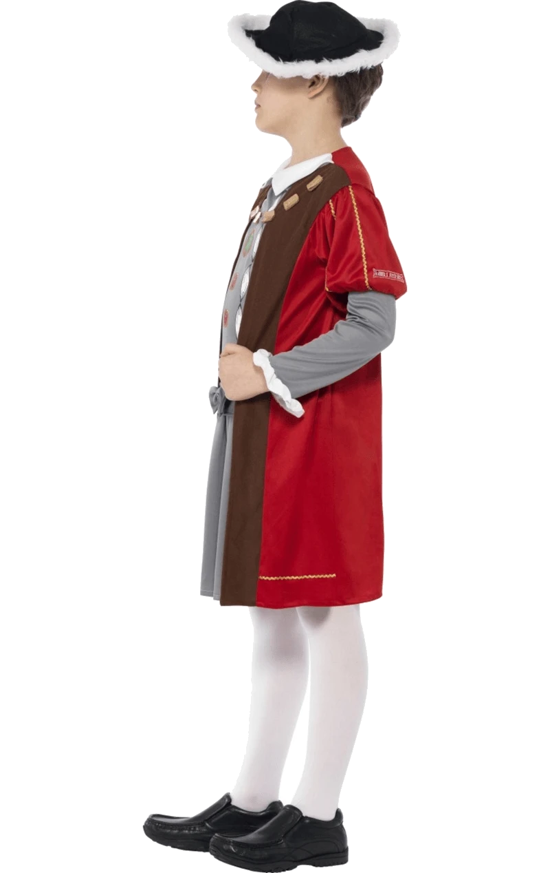 Smiffys Kids Henry VIII Costume 2 Smiffys Kids Henry VIII Costume - Image 2