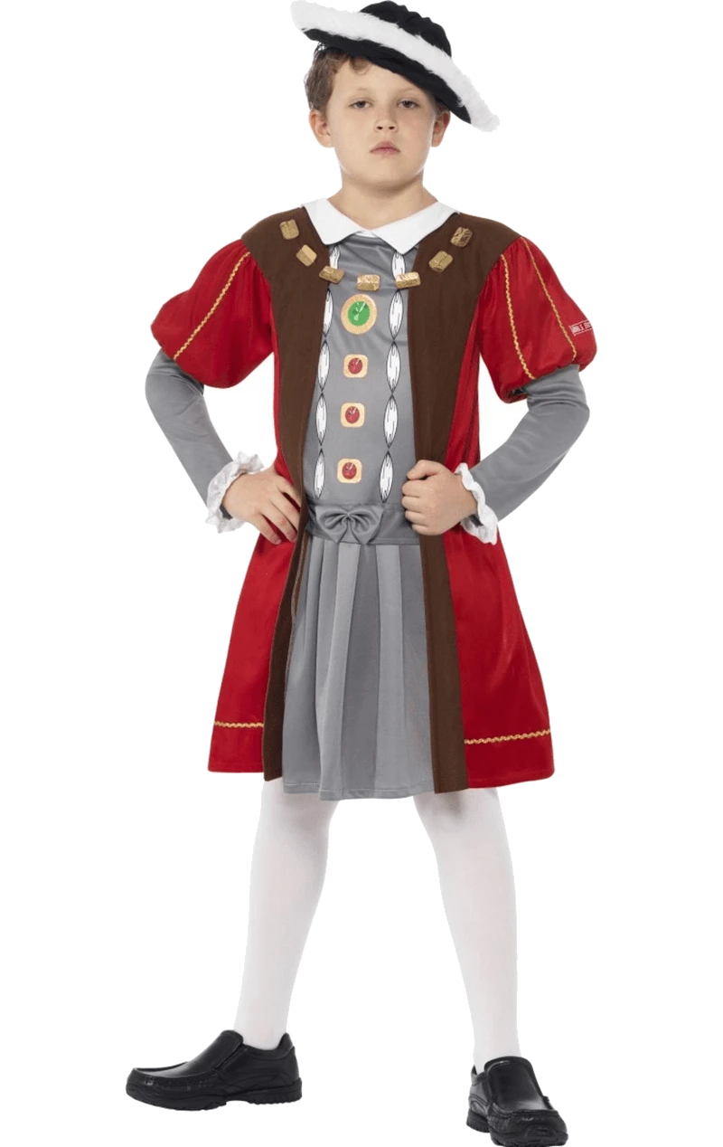 Smiffys Kids Henry VIII Costume 1 Smiffys Kids Henry VIII Costume