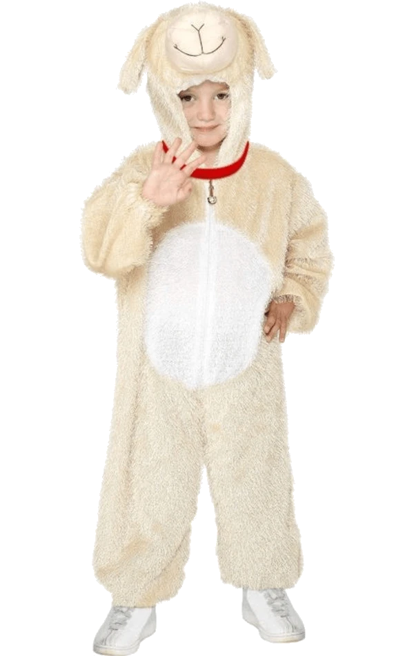 Smiffys Kids Lamb Costume 1 Smiffys Kids Lamb Costume