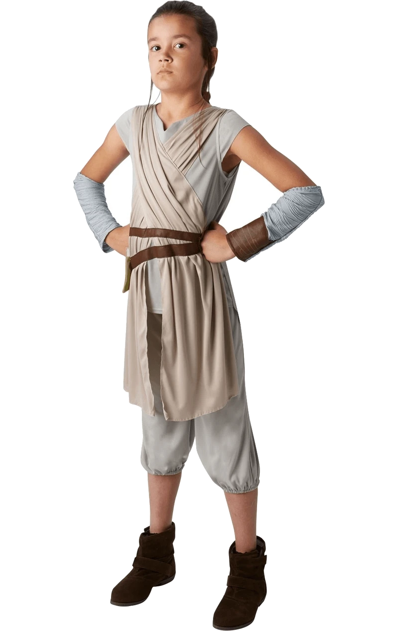 Girls Star Wars Rey Costume Ages 9-12 1 Girls Star Wars Rey Costume Ages 9-12