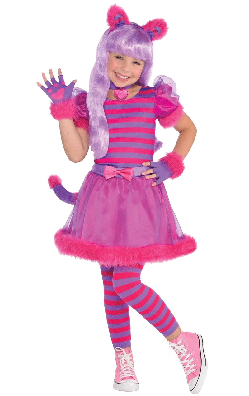 AMSCAN Kids Cheshire Cat Costume 1 AMSCAN Kids Cheshire Cat Costume