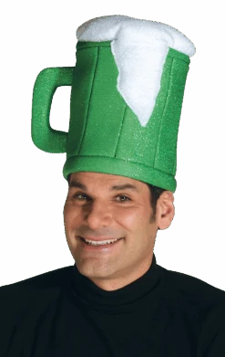 St Patrick's Day Beer Hat