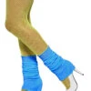 Smiffys Blue Leg Warmers Accessory