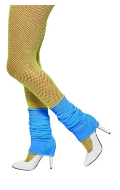 Smiffys Blue Leg Warmers Accessory