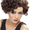 Smiffys 1920s Brown Flapper Wig -Smiffys Sale Store 00005038p