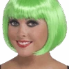 Babe Neon Green Wig