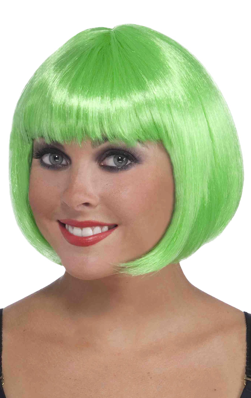 Babe Neon Green Wig 1 Babe Neon Green Wig