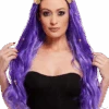 Smiffys Purple Fortune Teller Wig 3 Smiffys Purple Fortune Teller Wig -Smiffys Sale Store 00005221p