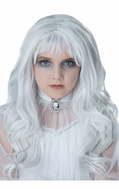 Kids Ghost Halloween Wig