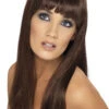 Smiffys Short Brown Glamourama Wig