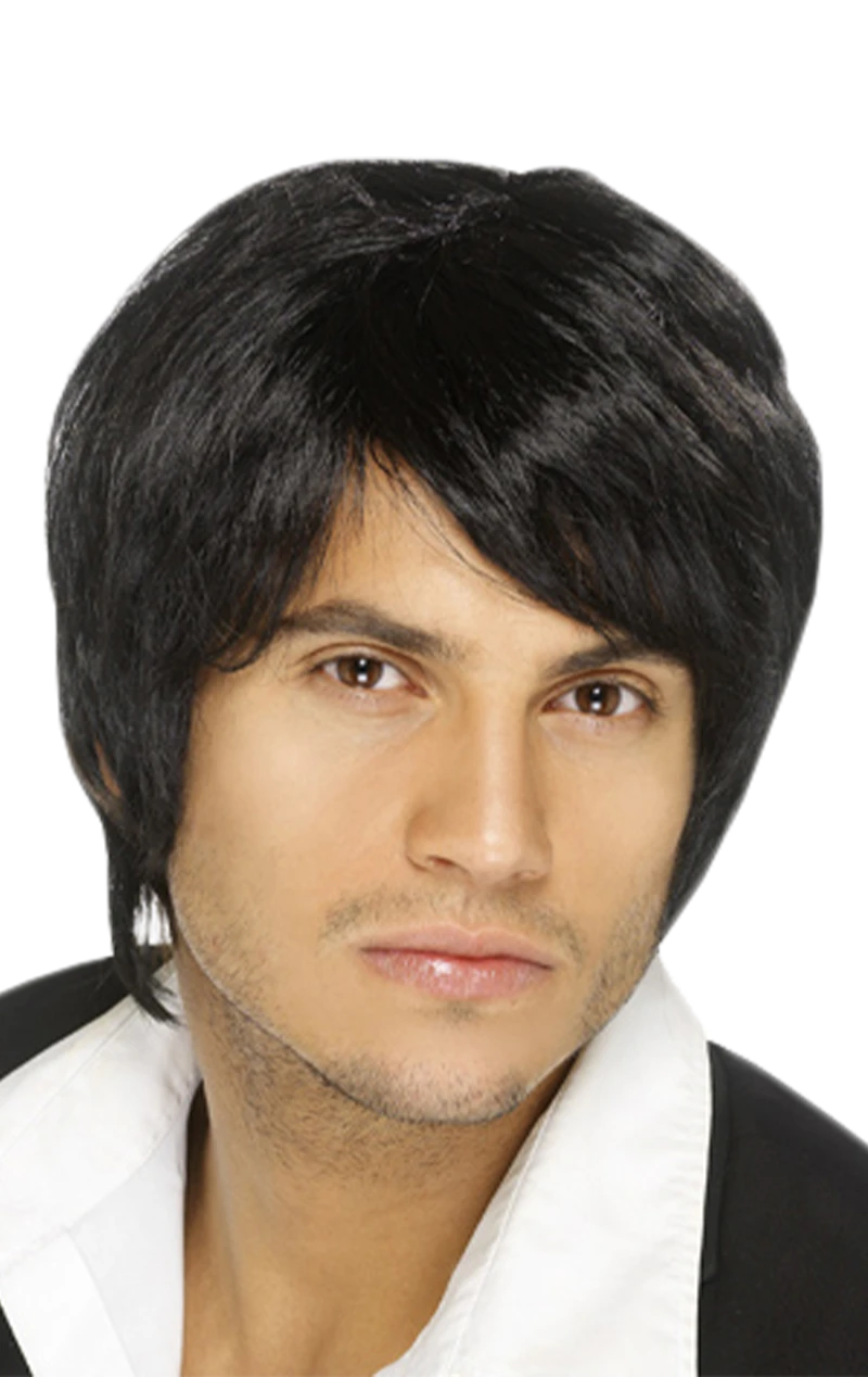 Smiffys Warhol Black Wig 1 Smiffys Warhol Black Wig