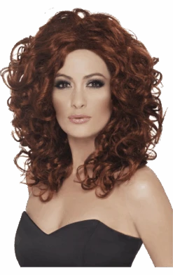 Smiffys Curly Sitcom Star Wig