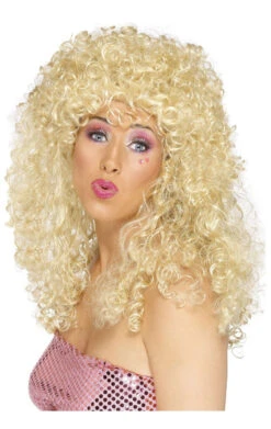 Smiffys Boogie Babe Blonde Wig
