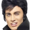 Smiffys Black Elvis Wig
