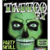 Glow In The Dark Skull Transfer -Smiffys Sale Store 00008263p
