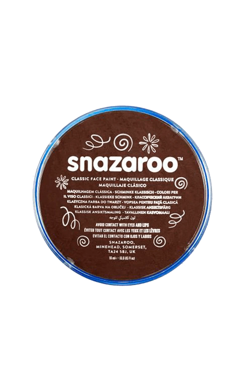 Dark Brown Snazaroo Face Paint 1 Dark Brown Snazaroo Face Paint