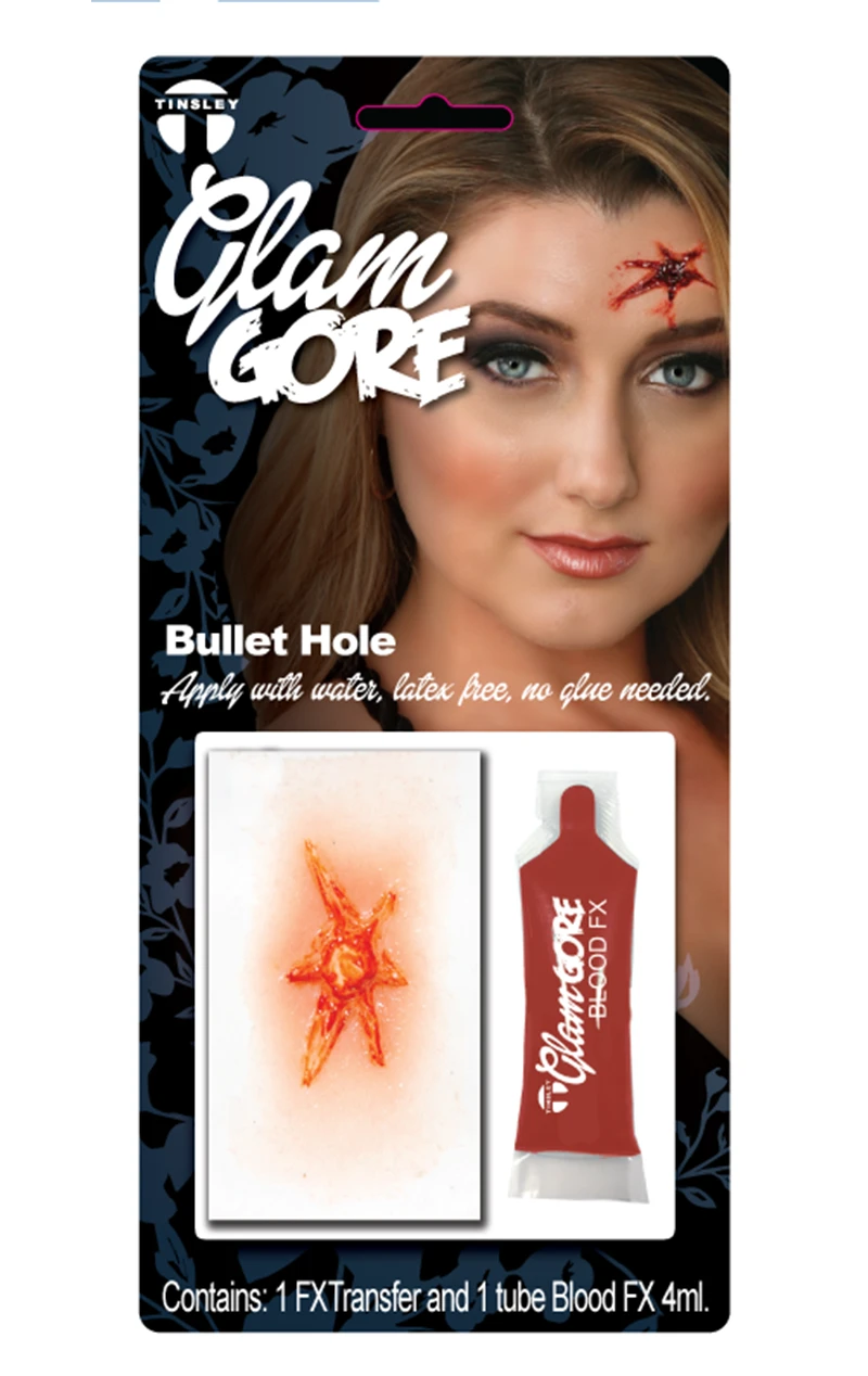 Bullet Hole Glam Gore SFX 1 Bullet Hole Glam Gore SFX
