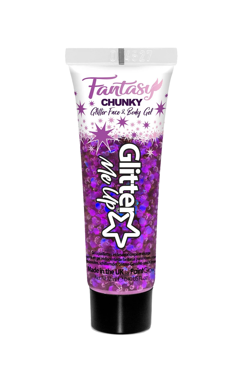 Purple Iridescent Chunky Glitter Gel 1 Purple Iridescent Chunky Glitter Gel