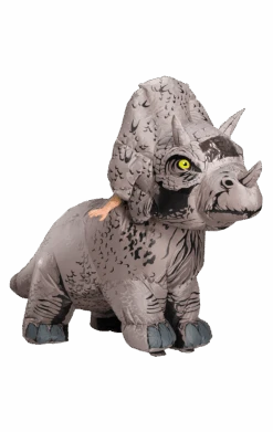 Inflatable Triceratops Dinosaur Costume