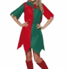 Smiffys Ladies Christmas Elf Costume 2 Smiffys Ladies Christmas Elf Costume -Smiffys Sale Store 00009255p