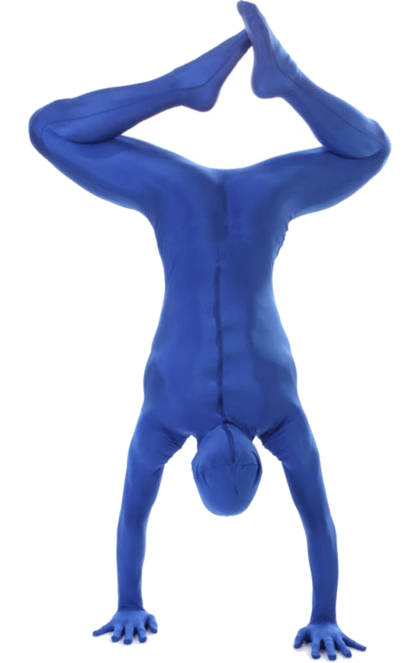 Morphsuit Blue Costume 3 Morphsuit Blue Costume - Image 3