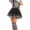 Womens Classic Mime Costume -Smiffys Sale Store 00009564p