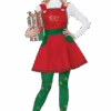 Womens Christmas Elf In Charge Costume -Smiffys Sale Store 00009624p