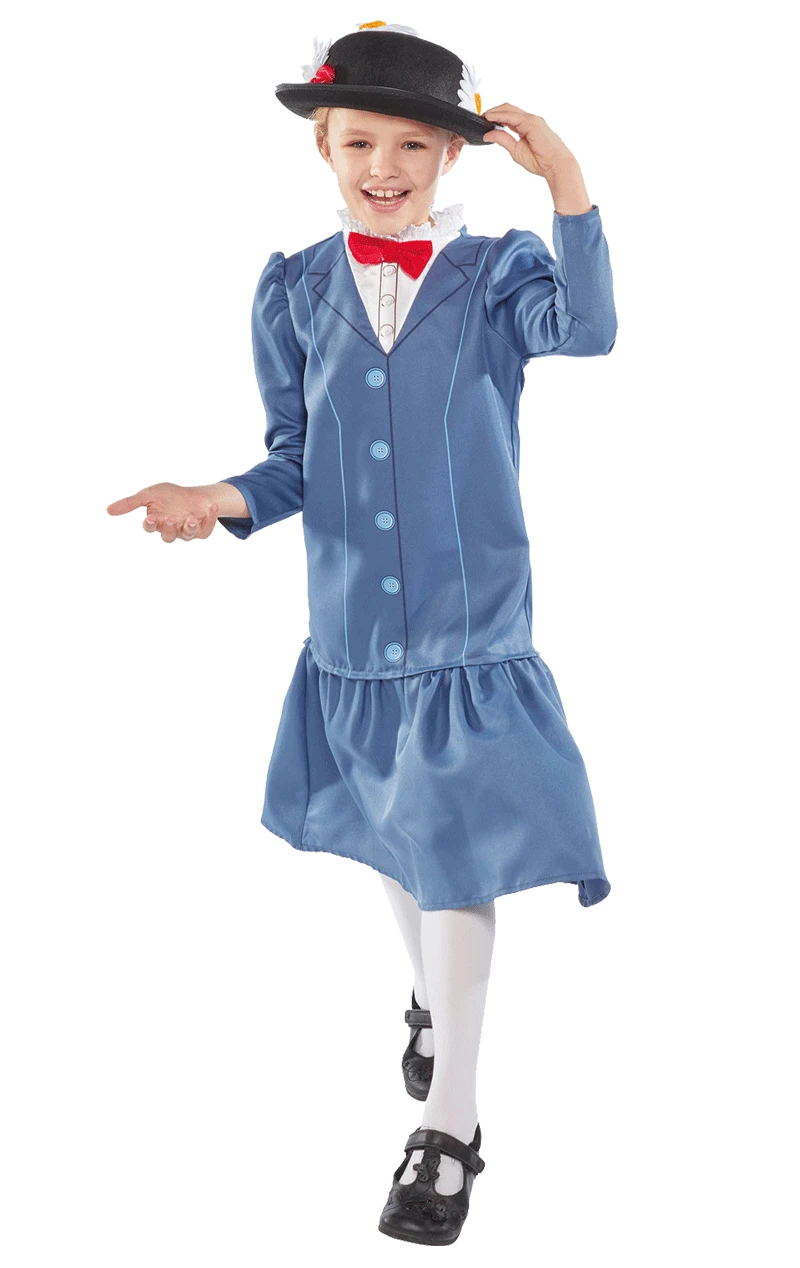 Kids Mary Poppins Costume 1 Kids Mary Poppins Costume