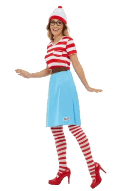 Smiffys Adult Where's Wally? Wenda Dress Costume 5 Smiffys Adult Where's Wally? Wenda Dress Costume -Smiffys Sale Store 00009925a02