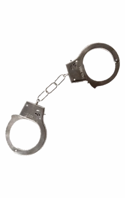 Smiffys Metal Handcuffs Accessory