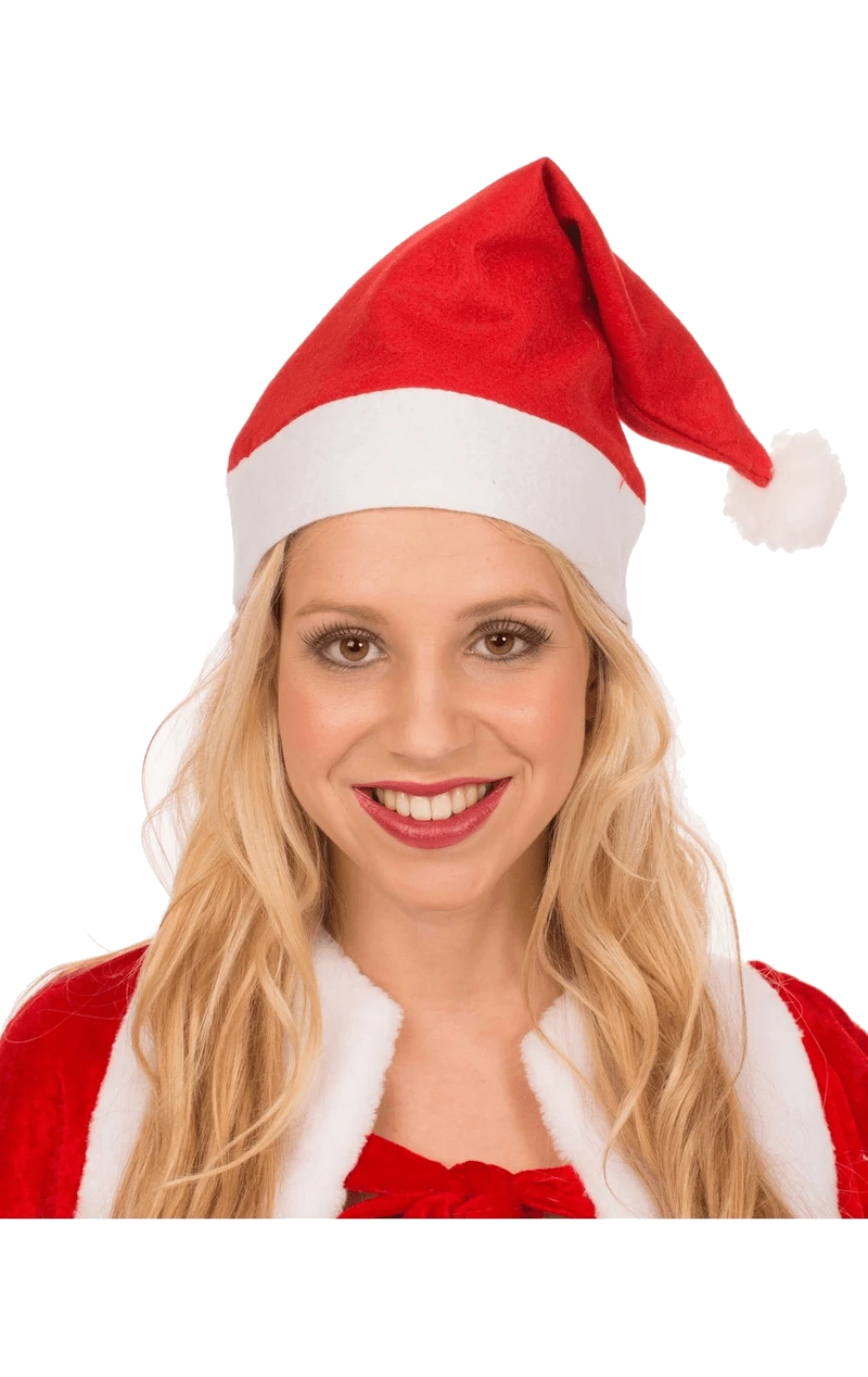 Smiffys Unisex Christmas Santa Hat 1 Smiffys Unisex Christmas Santa Hat