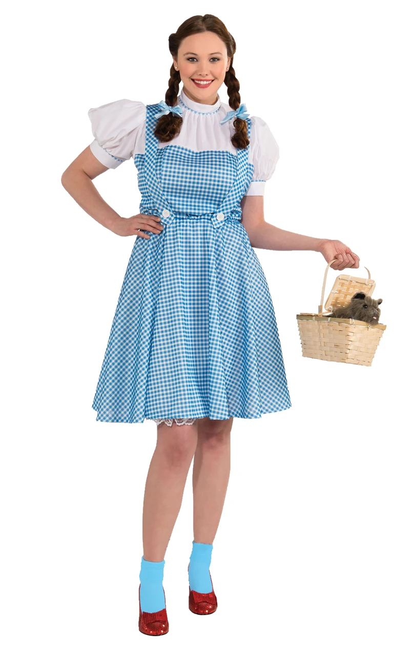 Womens Plus Size Dorothy Costume 1 Womens Plus Size Dorothy Costume