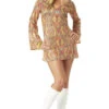 Womens 70s Disco Doll Costume
